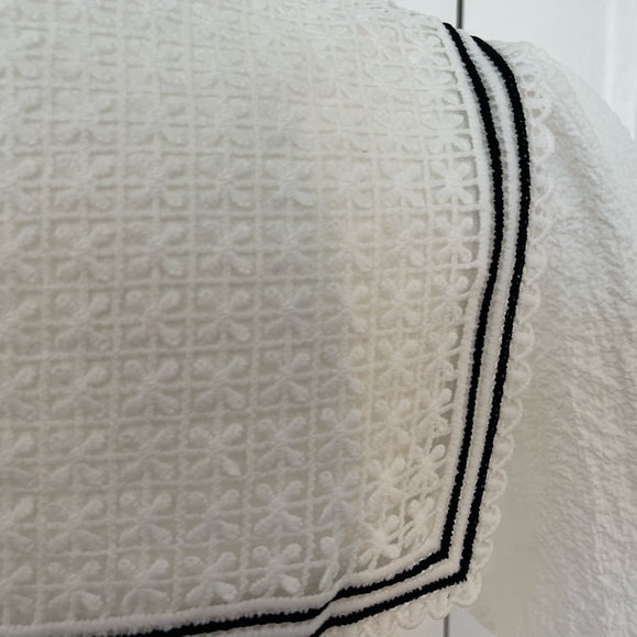 Puff Midi Dress with Sailor Collar (detachable). - Picture 11 of 13